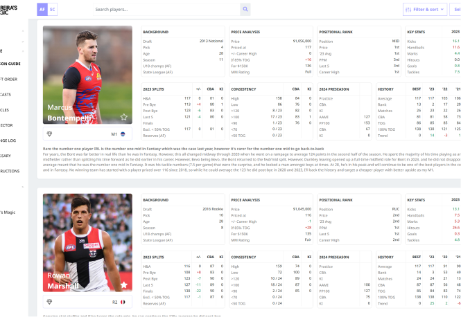 Season Guide